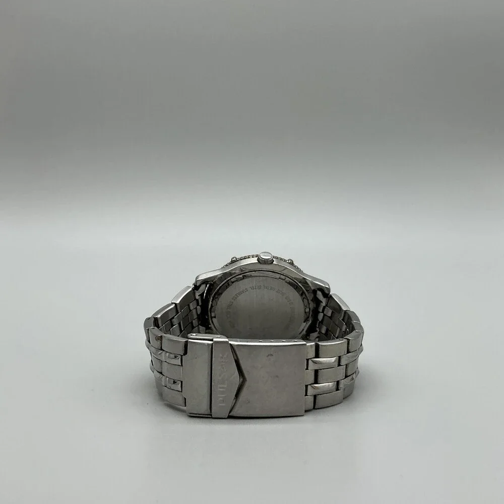 Pulsar Men Watch 40mm White Dial Silver Tone Bracelet Date V732-X177 New Batt 7